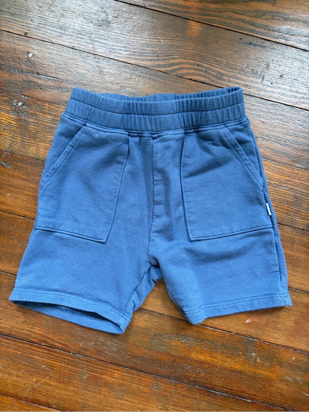 Play by Little Sleepies Navy Bamboo Terry Shorts 18-24M Soft Toddler